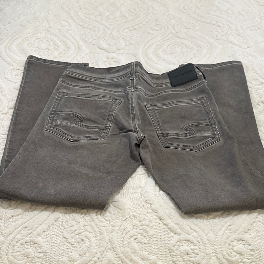 Silver Jeans grey Eddie jeans